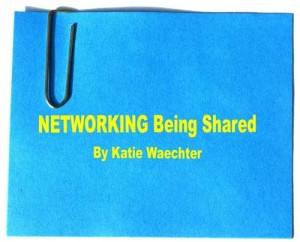 Networking Resources: Blue Note Cover to Networking Being Shared