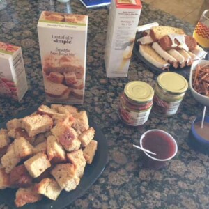 Tastefully Simple Food sample 4